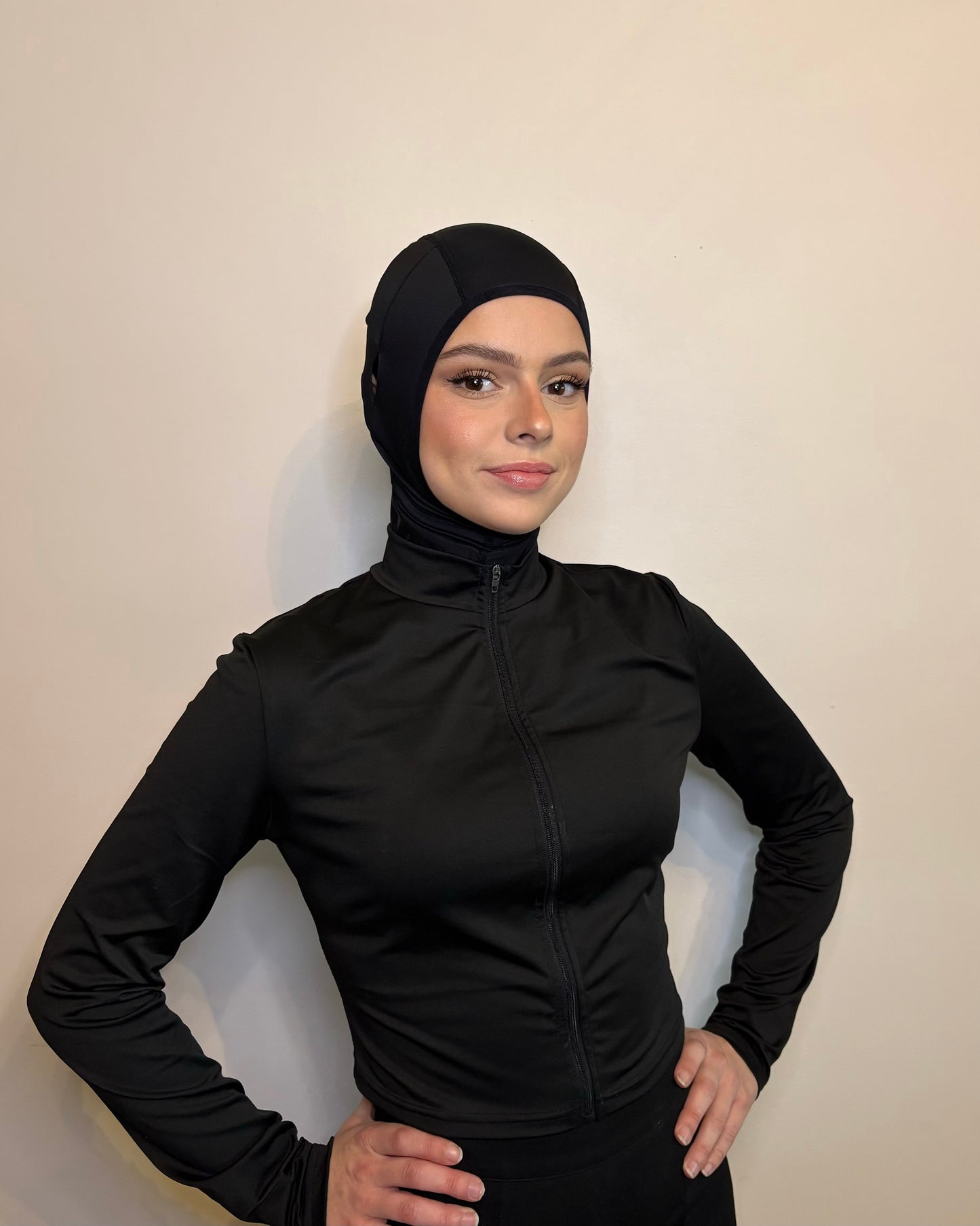 Hijab cagoule de sport